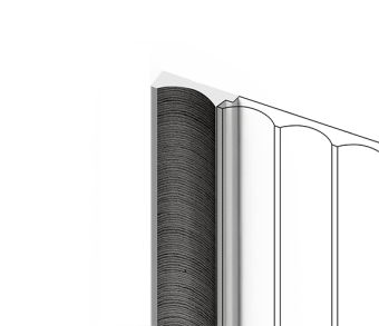 Финишний молдинг HI WOOD